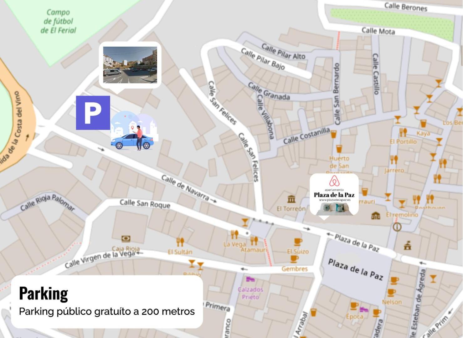 Apartamento Plaza de la Paz Haro Bagian luar foto